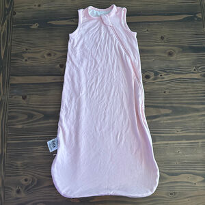 EasyFi Baby Sleep Sack Pink White 0.5 TOG Zip Sleeveless Size M